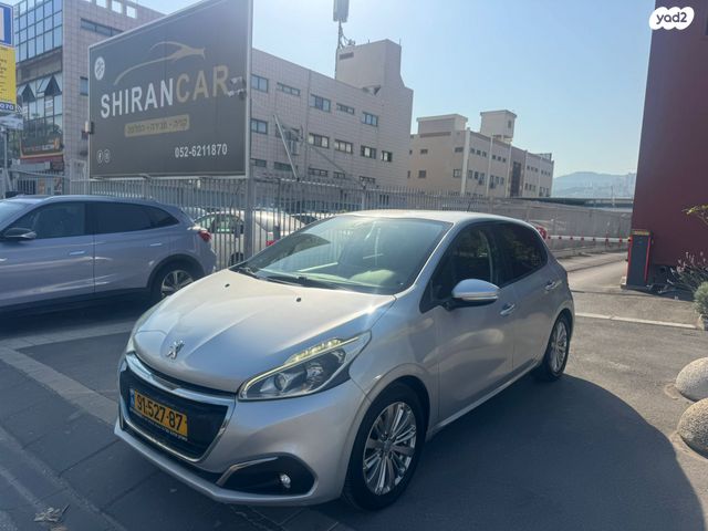 מודעת רכב פיג'ו 208