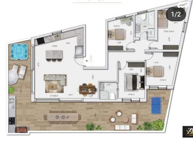 גג/ פנטהאוז, בר כוכבא 9, לב תל אביב, לב העיר צפון, תל אביב יפו