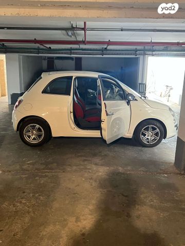 מודעת רכב פיאט 500