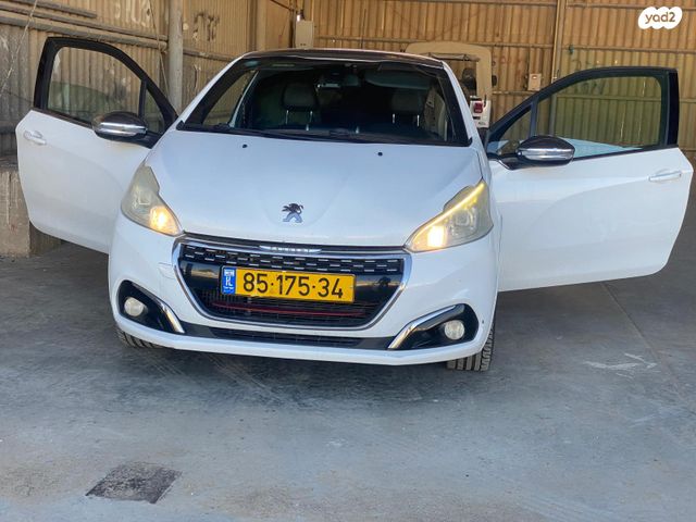 מודעת רכב פיג'ו 208