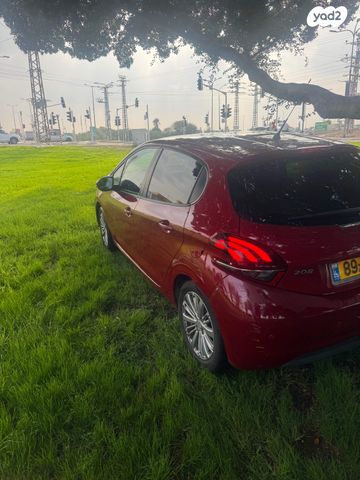 מודעת רכב פיג'ו 208