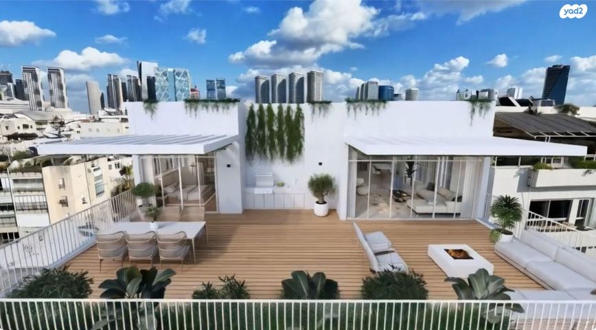 גג/ פנטהאוז, רש"י 52, לב תל אביב, לב העיר צפון, תל אביב יפו