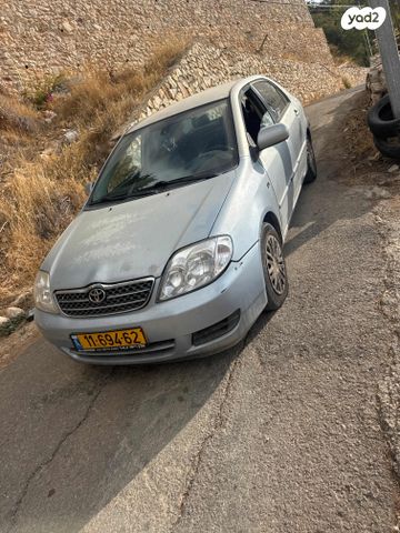 מודעת רכב טויוטה קורולה