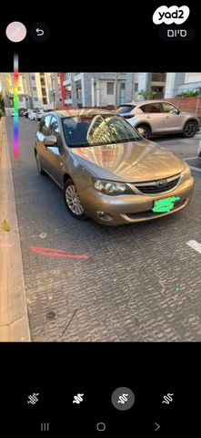 מודעת רכב סובארו אימפרזה