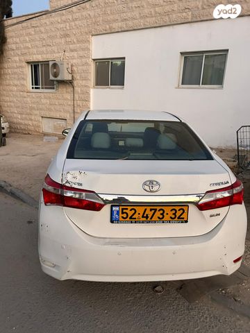 מודעת רכב טויוטה קורולה