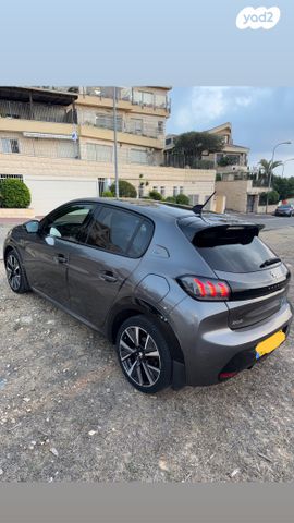 מודעת רכב פיג'ו 208