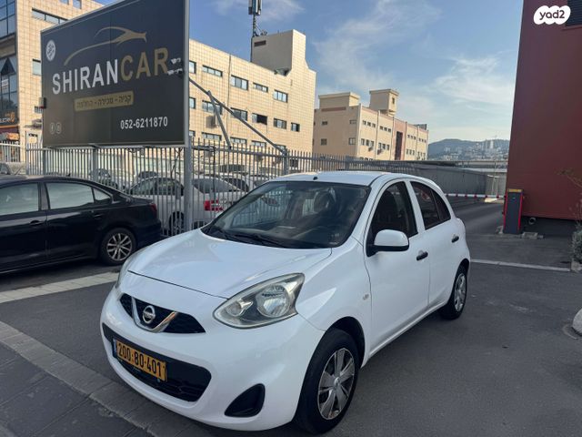 מודעת רכב ניסאן מיקרה