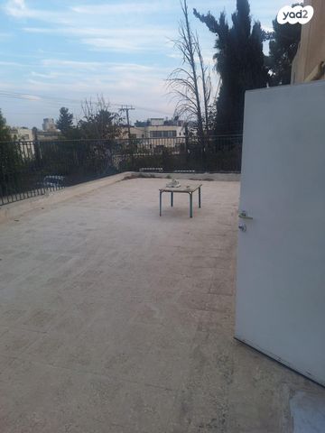 דירה, ישראל זנגוויל 6, קרית היובל, ירושלים