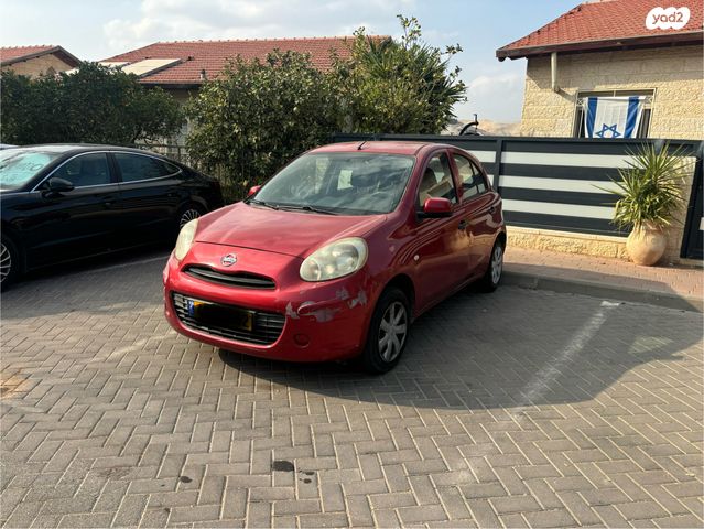 מודעת רכב ניסאן מיקרה