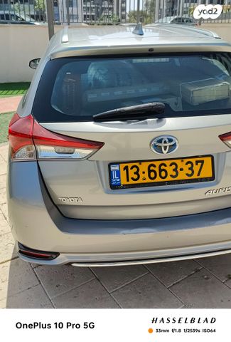 מודעת רכב טויוטה אוריס