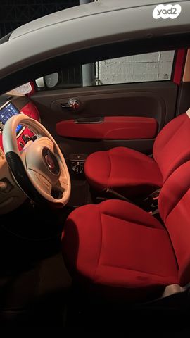 מודעת רכב פיאט 500