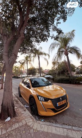 מודעת רכב פיג'ו 208