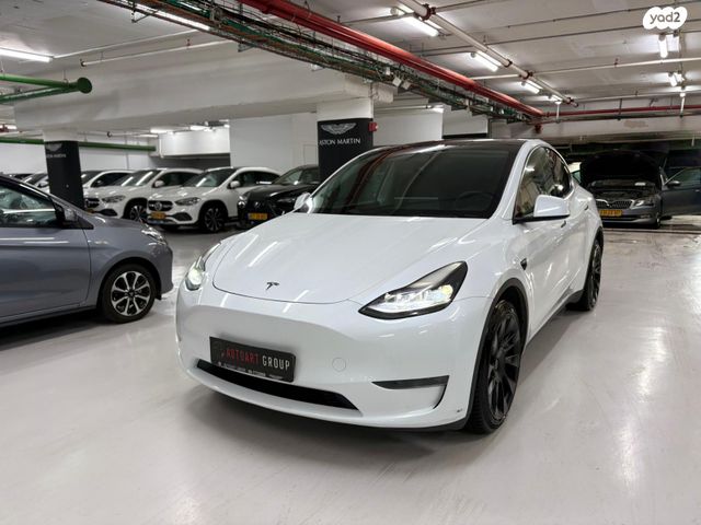 מודעת רכב טסלה מודל Y