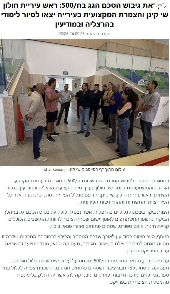 מגרשים, חולון