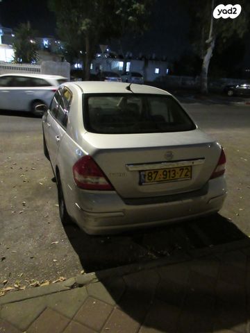 מודעת רכב ניסאן טידה