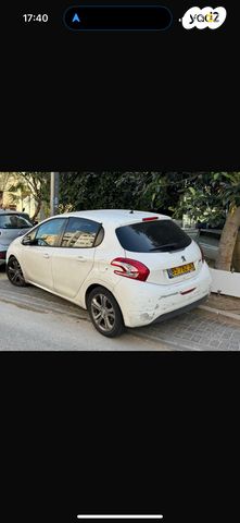 מודעת רכב פיג'ו 208