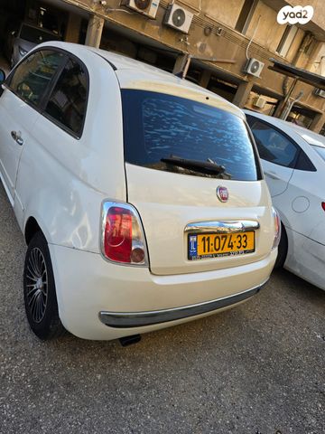 מודעת רכב פיאט 500