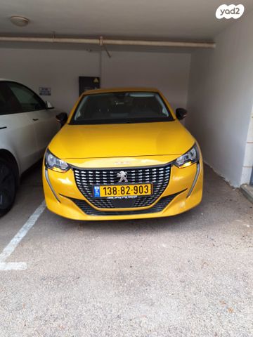 מודעת רכב פיג'ו 208