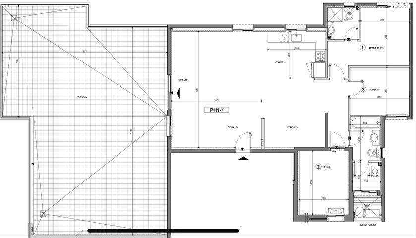גג/ פנטהאוז, שדרות ציונה צרפת 28, גדרה מזרח, גדרה