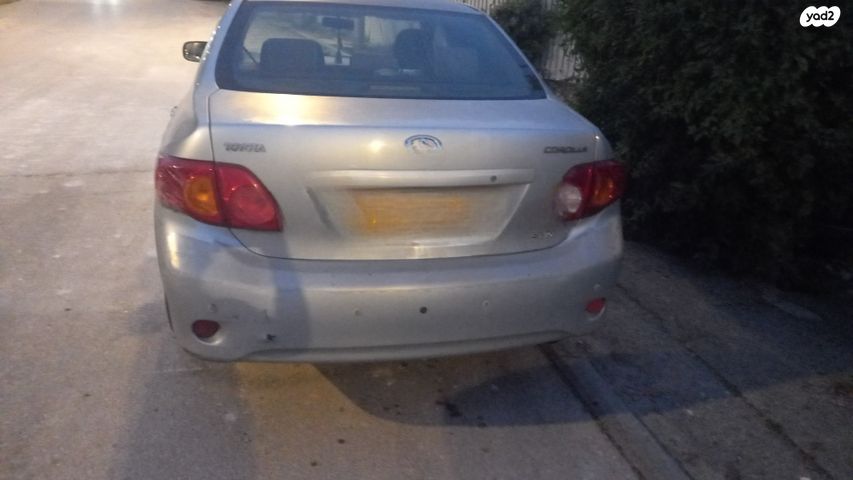 מודעת רכב טויוטה קורולה