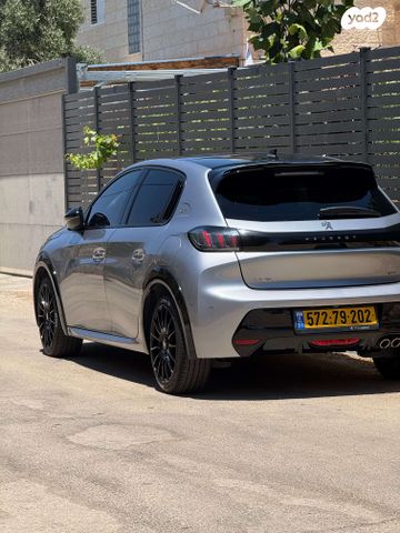 מודעת רכב פיג'ו 208