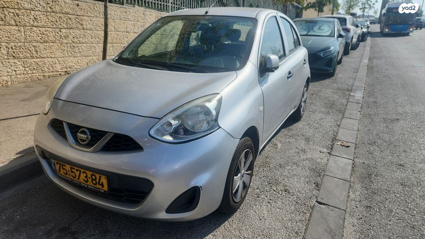 מודעת רכב ניסאן מיקרה