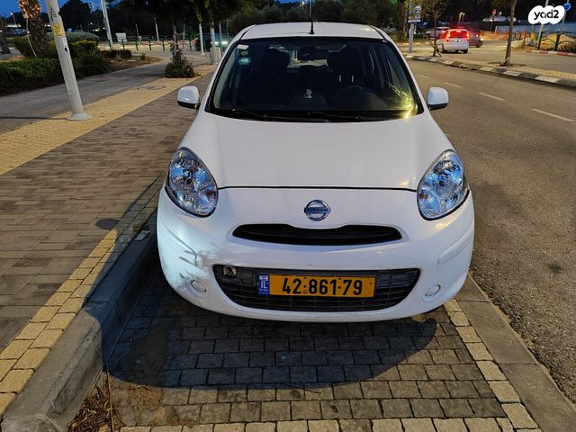 מודעת רכב ניסאן מיקרה