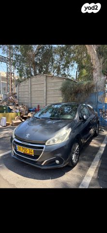 מודעת רכב פיג'ו 208