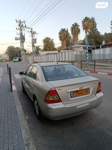 מודעת רכב טויוטה קורולה