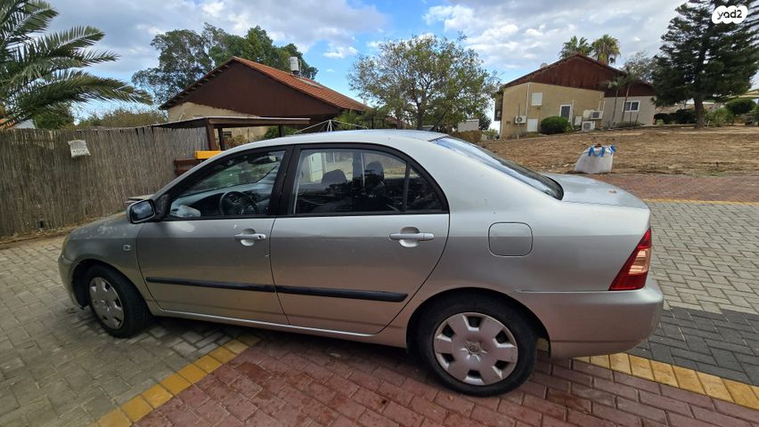 מודעת רכב טויוטה קורולה