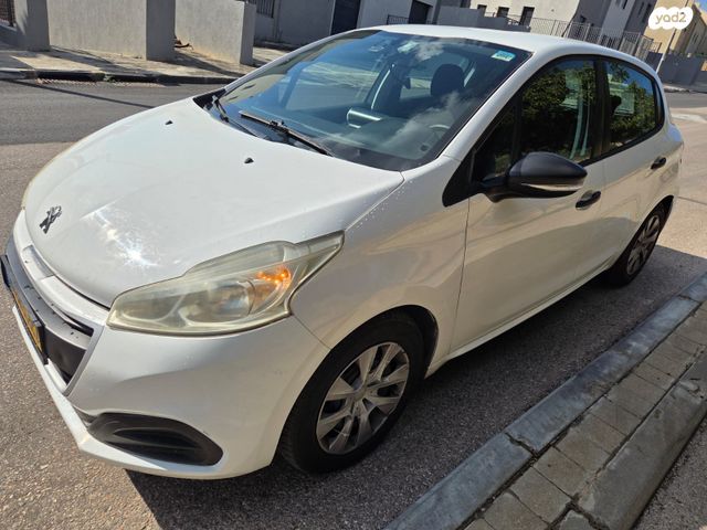 מודעת רכב פיג'ו 208