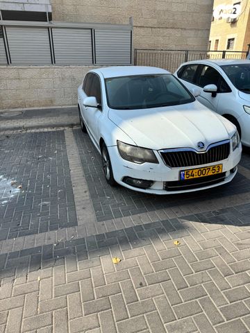 מודעת רכב סקודה סופרב
