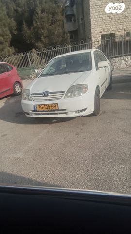 מודעת רכב טויוטה קורולה
