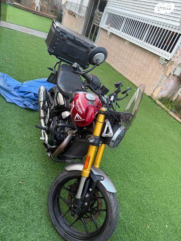 מודעת רכב טריומף Speed 400