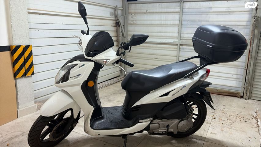 מודעת רכב סאן יאנג סימפוני 125