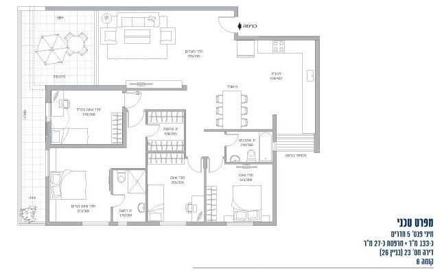 גג/ פנטהאוז, קרן היסוד 26, נווה דוד רמז, רעננה