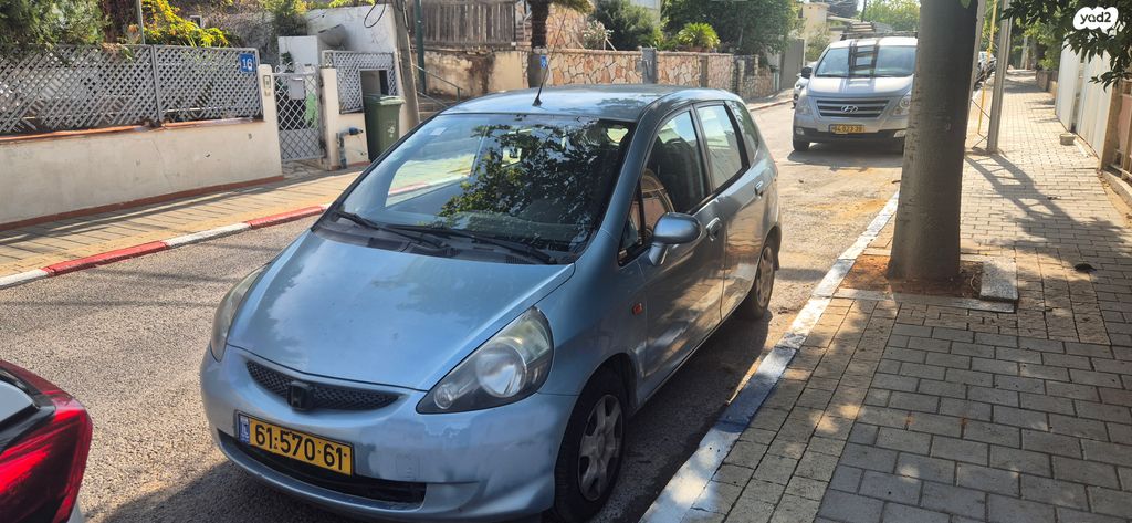 מודעת רכב הונדה ג'אז 