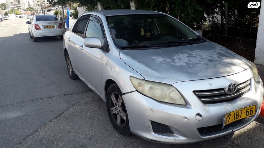 מודעת רכב טויוטה קורולה