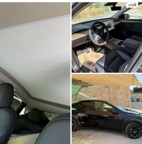 מודעת רכב טסלה מודל Y