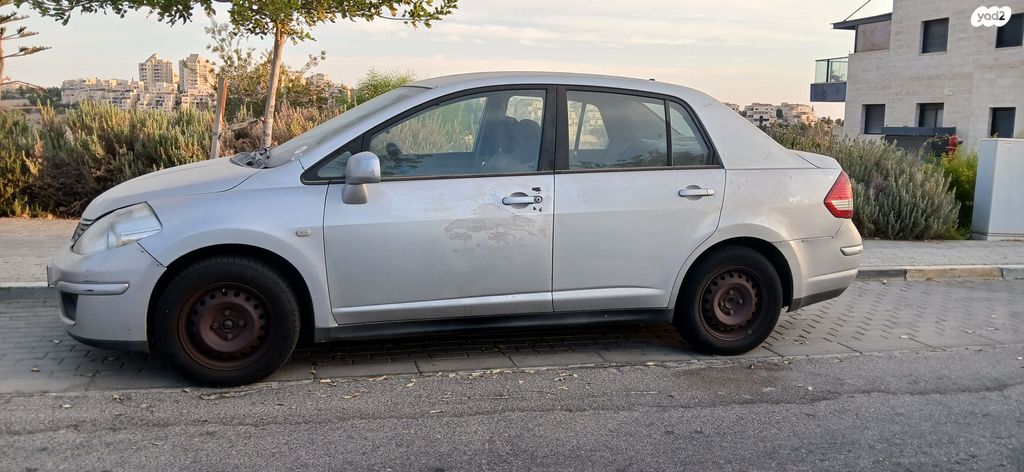 מודעת רכב ניסאן טידה