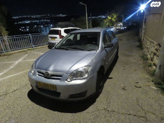 מודעת רכב טויוטה קורולה