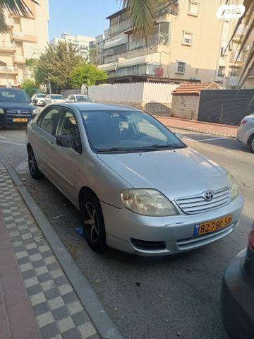 מודעת רכב טויוטה קורולה