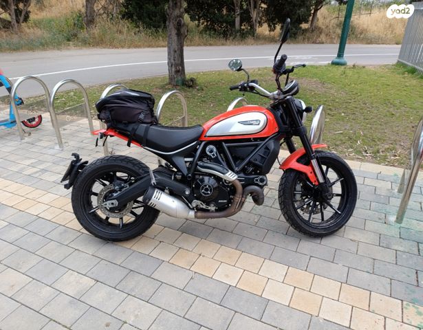 מודעת רכב דוקאטי סקרמבלר אייקון 