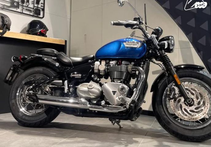 מודעת רכב טריומף Bonneville Speedmaster