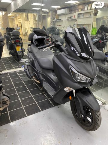 מודעת רכב סאן יאנג ג'וי-מקס 125