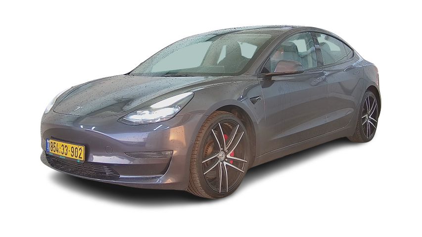 מודעת רכב טסלה מודל 3