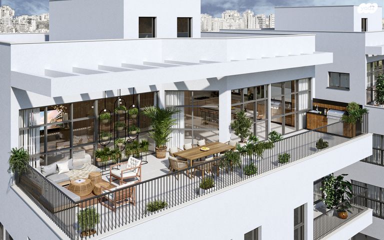 גג/ פנטהאוז, רוקח, שכונת הותיקים, רמת גן