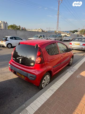 מודעת רכב פיג'ו 107