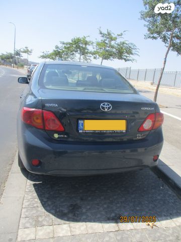 מודעת רכב טויוטה קורולה