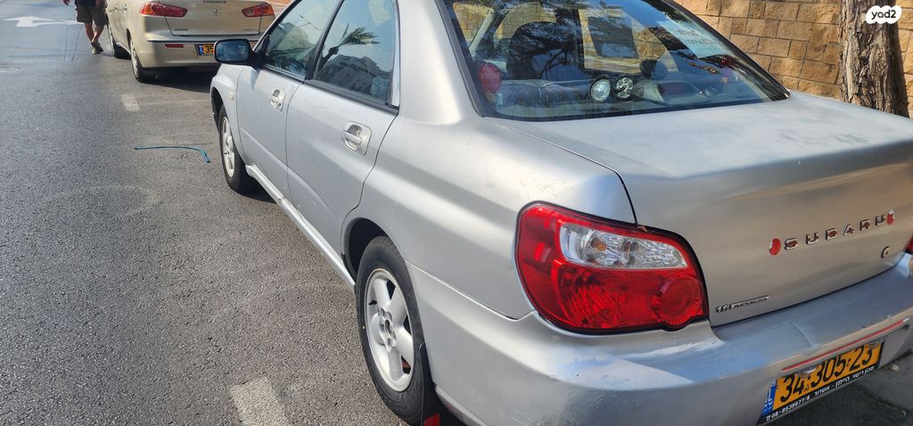 מודעת רכב סובארו אימפרזה